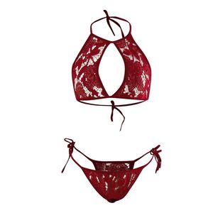 Vêtements de nuit en dentelle pour femmes YZ, robe longue en dentelle, <span class=keywords><strong>peignoir</strong></span> sexy, vêtements de plage d'été, lingerie sexy, <span class=keywords><strong>nuisette</strong></span> sexy - Product Image 3