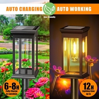 Bombilla LED Solar de Filamento Súper Brillante, Resistente al Agua para Exteriores, Ideal para Decoración de Patios, Caminos, Jardines y Céspedes de Villas