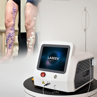 Triangel Portable Mini Invasive Diode Laser 980nm1470nm EVLT Traitement Varices Enlèvement Machine