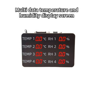 เครื่องวัดความชื้นและอุณหภูมิหน้าจอดิจิตอลสำหรับใช้ในคลังสินค้าในอาคาร - Product Image 2