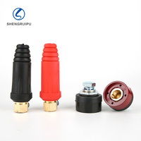 Connecteur et prise de soudage TIG en cuivre de qualité supérieure 10-25 35-50 50-75 Marque SRP