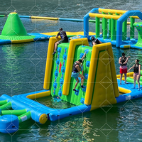 0.55mm PVC aire de jeux intérieure parc d'attractions aquatique gonflable pour enfants fête en plein air amusant espace de jeu intérieur