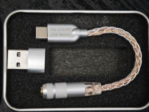 Adaptador <span class=keywords><strong>de</strong></span> Audio Tipo C a 2.5/<span class=keywords><strong>3.5</strong></span>/4.4mm CX31993 DAC con Cable Plateado, Amplificador <span class=keywords><strong>de</strong></span> Auriculares Hi-Fi Portátil, Accesorios Electrónicos - Product Image 2
