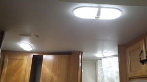 12/24V LED RV Caravana Luz de techo doble, iluminación interior RV con interruptor para techo de caravana de remolque, blanco - Product Image 6