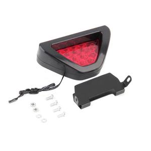 Freno auto di fabbrica LED luce pilota universale triangolo flash fit posteriore surround anti-collisione posteriore F1 da corsa - Product Image 4