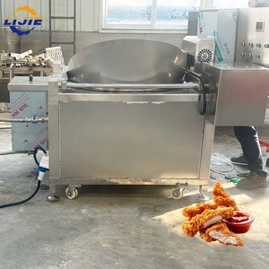 Máquina Freidora de Acero Inoxidable para Pollo Frito, Máquina para Freír Berenjenas, Freidora de Papas Fritas - Product Image 5