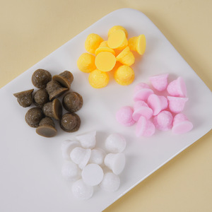 Accessoires de jouets en forme de tête de crème glacée miniatures et réalistes de 1,1 cm, matériel de décoration en argile beurrée fait main pour le bricolage - Product Image 4