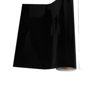 Vinyle thermocollant PU blanc et noir de haute qualité, 61 cm x 25 m, pour vêtements – Meilleures ventes