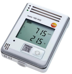 Testo 160 IAQ 0572 2014 Enregistreur de données Wi-Fi avec affichage, capteurs internes de température, humidité, CO2 et alarme de signalisation - Product Image 2
