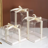 Folding Cake Box Folding Paper Packaging Cake Box Wholesales Price Cardboard Boxes for 8 Inch Cake Packaging