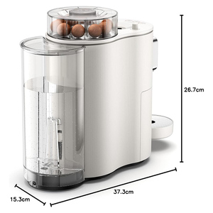 <span class=keywords><strong>Machine</strong></span> à expresso italienne professionnelle programmable électrique compatible avec 100% boules de café compostables pour le ménage - Product Image 5