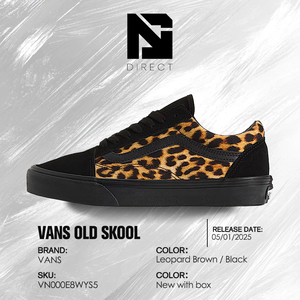 Vans Old Skool 'Leopard' Vans Old Skool Skateboarding Chaussures en toile à imprimé léopard - Product Image 6