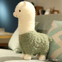 Peluche personnalisée en alpaga, poupée en tissu, coussin de canapé, anti-stress, cadeau de fête pour enfants