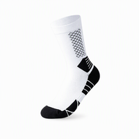 Chaussettes de sport à compression mi-mollet pour femmes