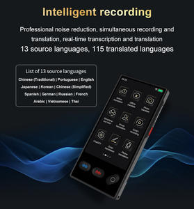 S35 148 Dispositivo traductor de <span class=keywords><strong>idiomas</strong></span> en línea 19 Traducción de fotos de voz sin conexión AI Smart ChatGPT Intérprete Traductor instantáneo - Product Image 5