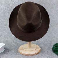 Chapeau Fedora en laine pour homme Michael Jackson, taille XL personnalisée, avec doublure en satin, plusieurs tailles disponibles pour une utilisation décontractée et en extérieur