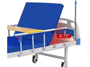 HICOMED, precio barato, una manivela, Manual <span class=keywords><strong>de</strong></span> Material ABS, <span class=keywords><strong>camas</strong></span> médicas en <span class=keywords><strong>alquiler</strong></span>, cama <span class=keywords><strong>de</strong></span> Hospital Manual <span class=keywords><strong>de</strong></span> 1 función para pacientes - Product Image 4