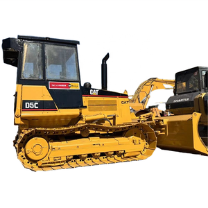 Vente chaude d'occasion 8ton Caterpillar CAT D5C bulldozer d'occasion CATD5C EPA & CE bouteur sur chenilles conforme en stock - Product Image 1
