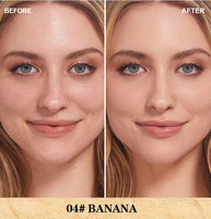 Poudre fixatrice de maquillage à couvrance totale et contrôle du sébum, fini naturel - Fini rafraîchissant pour le maquillage Pound Cake