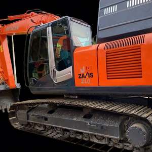 Excavadora Usada en Excelentes Condiciones, Excavadora de Ruedas Hyundai 210 de Segunda Mano, Excavadoras Hyundai Usadas en Stock - Product Image 1