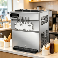 Commerciële soft serve ijsmachine