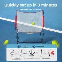 Machine de padel intelligente américaine à service automatique pour entraînement individuel, lanceur de balles télécommandé par application pour le tennis et le pickleball avec filet