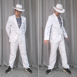 LED <b>Illuminated</b> Costume Sun Suit Unisex Stage Performance Wear Flashing Light Up Outfit For Party Show - Product Image 4