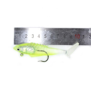 Usine meilleur queue de bain bionique enduit de plomb en plastique méné leurre 8 CM11.5 G/10 CM19.5 g carpe crucienne Kit d'appâts <span class=keywords><strong>souples</strong></span> artificiels - Product Image 2