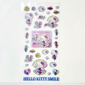 Autocollants 3D en acrylique gaufré imperméables pour scrapbooking, décorations colorées en perles et diamants, cadeaux promotionnels en cristal, feuille estampée à chaud - Product Image 4