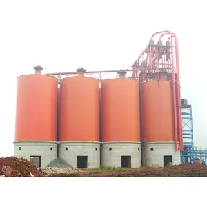 Principais fornecedores da China de silos de cimento, 60 ton silos de cimento de pequena fábrica