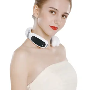 Neue Erfindung: Wiederaufladbarer Elektrischer Nackenmassagegerät mit EMS-Puls, Wärme & Vibration - Lithium-Batterie-Betrieben - Product Image 1