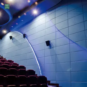Tiange Cinema Noise Absorber Decoration Wall Board Acoustic Fabric sound proof wall panels clothing acoustic panels