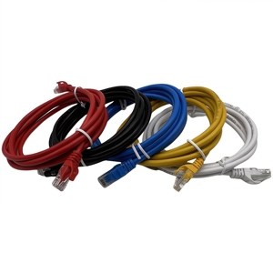Câble réseau <span class=keywords><strong>Ethernet</strong></span> CAT6 RJ45 bleu intérieur/extérieur plusieurs longueurs 3.3ft-65.6ft E-Sports câbles de communication améliorés - Product Image 1