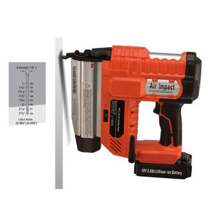 5000N Impact Force Pistolet à clous sans fil pour rembourrage et garniture décorative Conception <span class=keywords><strong>ergonomique</strong></span> légère - Product Image 2