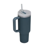 Vente en gros de gobelets isothermes en acier inoxydable à double paroi de 40 oz, design classique, personnalisable avec divers logos de dessins animés