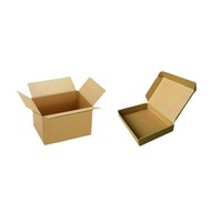 Carpeta de Cartón Corrugado Reciclable, Marca WR, Tamaños Personalizables, Impresión de Logotipo Personalizado, Embalaje al por Mayor para Supermercados, Mudanzas y Regalos