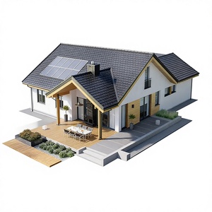 Villa de Lujo Moderna de Acero Ligero Estándar Australiano con Resistencia al Viento para Apartamentos y Edificios de Oficinas - Product Image 1