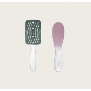 Korean Professional Dual Side Foot <b>File</b> Stone Powder Plastic Handle Reusable Washable Pedicure Callus Remover Dead Skin - Product Image 3