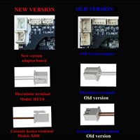 Versi baru K1C tabung pemanas keramik 320 °C Sensor suhu termistor untuk K1 SE K1 MAX 3D Printer Hotend aksesoris bagian