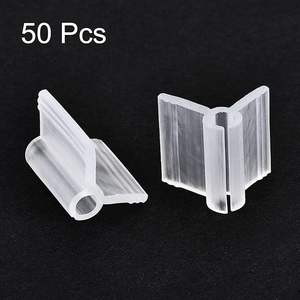 Clips de injerto de silicona Alister Profesional, Diseño de resorte de tubo superior de tolerancia de +/-0,05mm para Injerto de planta de tomate - Product Image 2