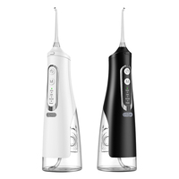 Tragbarer 310ml Dentaler Wiederaufladbarer Wasserflosser 1500mAh Akku IPX7 Wasserdichter Wasserflosser zur Zahnreinigung