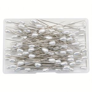 Nouvelle aiguille plate en forme de poire pour la décoration de vêtements, fixation d'écharpes en soie - Product Image 6