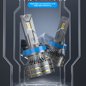 Faros delanteros LED para coche M8 Pro, versión mejorada M9 Pro, faros modificados de alta luminosidad y concentración <span class=keywords><strong>H7</strong></span> - Product Image 5