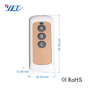 YET-185 Wireless RF <strong>Remotes</strong> 3 Button <strong>Remote</strong> <strong>Control</strong> Transmitter Duplicator Door <strong>Remotes</strong> <strong>Switch</strong> - Product Image 4