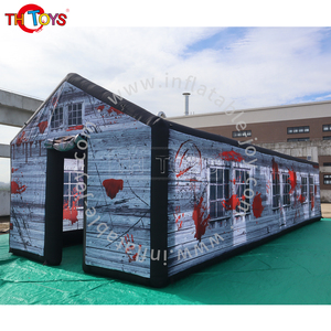 <span class=keywords><strong>Castillo</strong></span> Inflable de Alta Calidad para Halloween, Laberinto de Casa Embrujada, Tela Oxford de PVC, Certificado EN14960, 12 m para Juegos Divertidos - Product Image 5