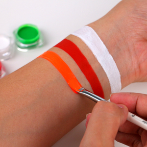 GroBhandel Delineador de ojos cosmético húmedo de alta calidad Neon UV Pastel activado brillo a base de agua Split Cake Eyeliner para maquillaje - Product Image 4