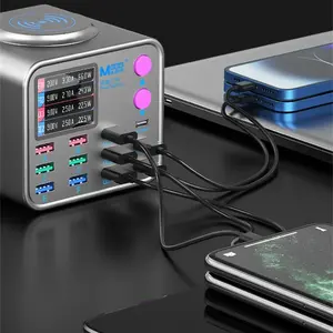 MaAnt DianBa No.2 マルチポートワイヤレス急速充電ステーション 冷却ファン付き QC3.0 PD3.0対応 スマホ タブレット ノートパソコン 腕時計充電器 - Product Image 4