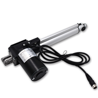 Actionneur linéaire électrique robuste 6000N 1320LB 24V, course de 600 mm, pour fauteuil inclinable, table TV, lit de massage, canapé, boîtier de commande, moteur de ventilateur