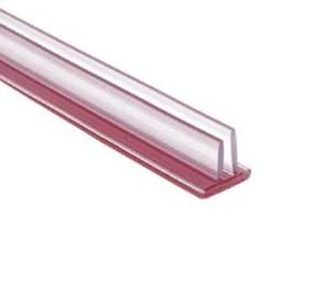 Accesorios de hardware de <span class=keywords><strong>puerta</strong></span> de <span class=keywords><strong>vinilo</strong></span> translúcido con sello de aleta doble de diseño moderno para puertas de ducha de baño-SDTDF - Product Image 1