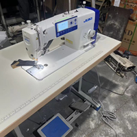 Machine à coudre industrielle à point droit Juki-8000A d'occasion avec moteur servo à entraînement direct 220V 4500 points/min